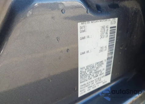 2019 Nissan Altima 2.5 Sr из США, поврежденный, VIN 1N4BL4CV3KN328149